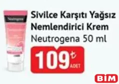 NEUTROGENA SİVİLCE KARŞITI YAĞSIZ NEMLENDİRİCİ KREM 50 ML fiyat ve kampanya bilgisi